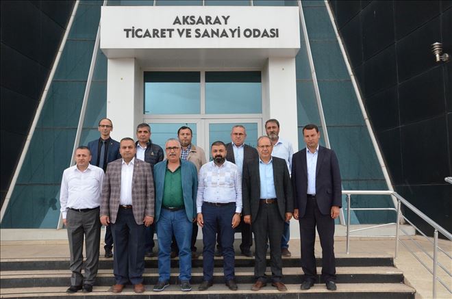 Aksaray Ticaret Borsasından ATSO´ ya Ziyaret