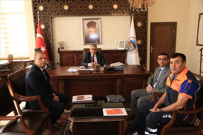 Aksaray Valisini Ziyaret Ettiler 
