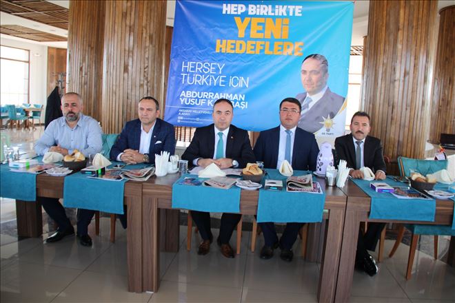 A.Adayı Abdurrahman Yusuf Kayabaşı Basın İle Bir Araya Geldi