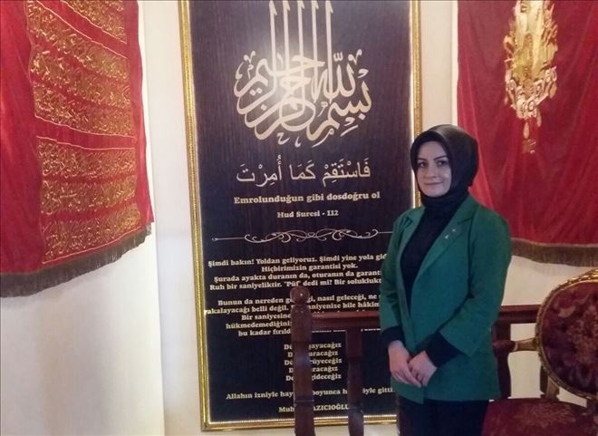 Sümeyye Özyön ziyaretlerine Ankara´da devam ediyor. 