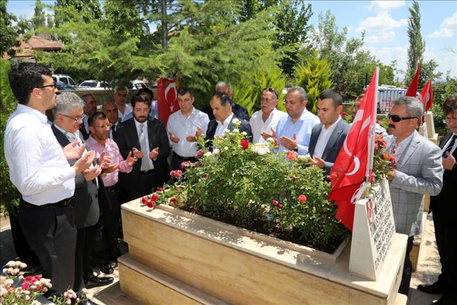 Aksaray Protokol Üyelerinden Anlamlı Bayramlaşma