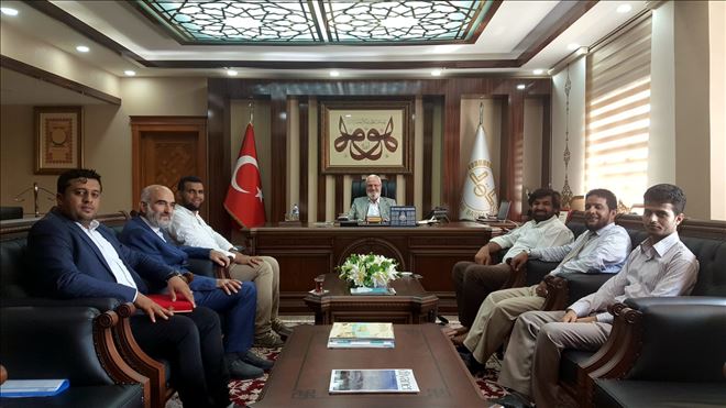 Yemenli Öğrencilerden Teşekkür Ziyareti