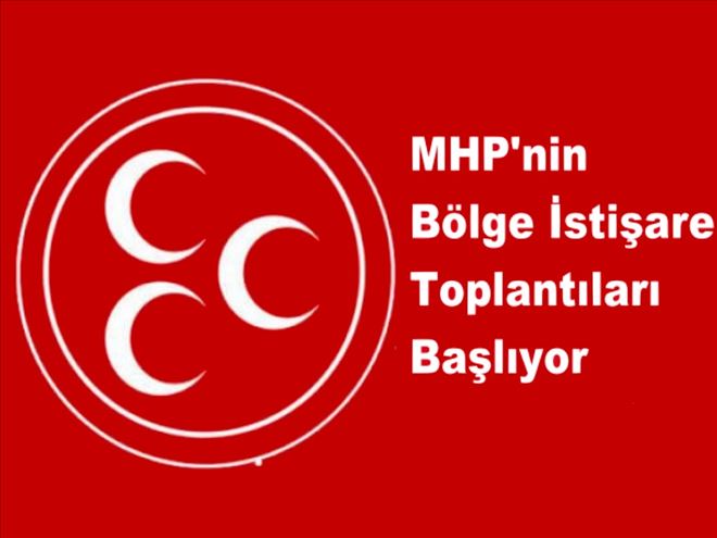 MHP ´nin Bölge İstişare Toplantısı Yapılacak