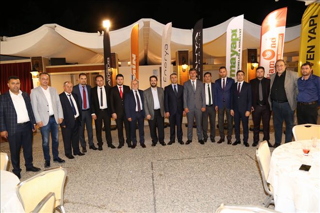 Aksaray Müteahhitler Birliği İftar´da Bir Araya Geldi