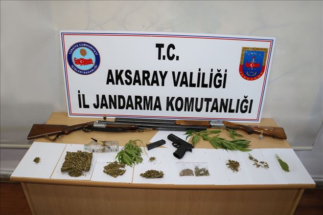 Aksaray´da uyuşturucu operasyonunda 3 kişi göz altına alındı