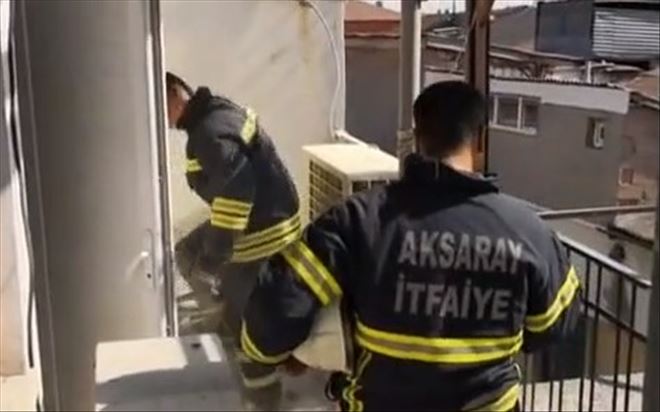      Bir İş Yerinde Çıkan Yangın Paniğe Neden Oldu