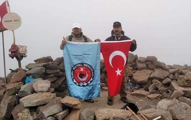 Aksaray Türk Metal Sendikası Üyeleri Hasandağına Çıktı