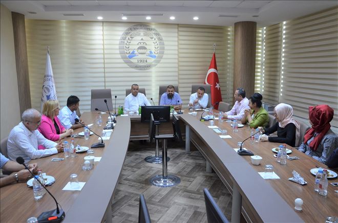 ATSO Başkanı Göktaş Personelle Projelerini Paylaştı