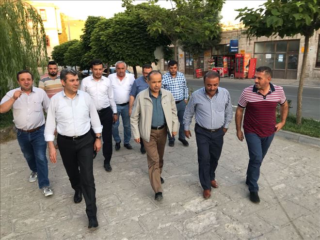 Ak Heyet Hafta Sonunu İlçelerde Geçirdi