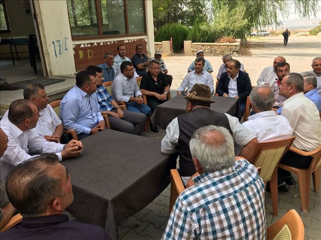 Ak Heyet Köy Ziyaretlerine Devam Ediyor