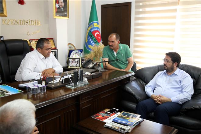 Başkan Yazgı, Ziraat Odası Başkanı Emin Koçak´ı Ziyaret Etti