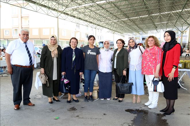 Gülser Ustaoğlu Aksaray´da Ziyaretlerde Bulundu