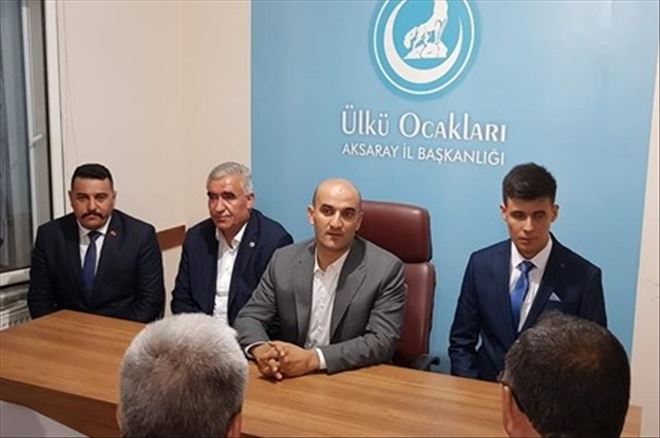 Aksaray Ülkü Ocakları Başkanı Değişti 