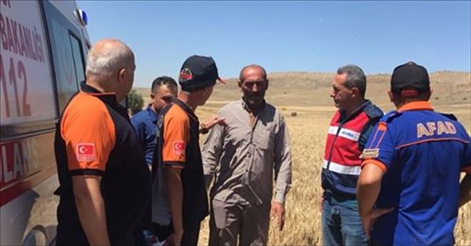 Aksaray´da kaybolan 80 yaşındaki Alzheimer hastası tarlada yarı baygın halde bulundu