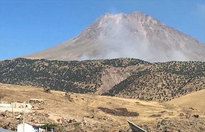 Hasandağı´nda Orman Yangını Söndürüldü 