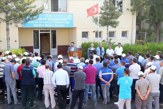 Başkan Yazgı, Belediye Personeliyle Bayramlaşmada Önemli Mesajlar Verdi 