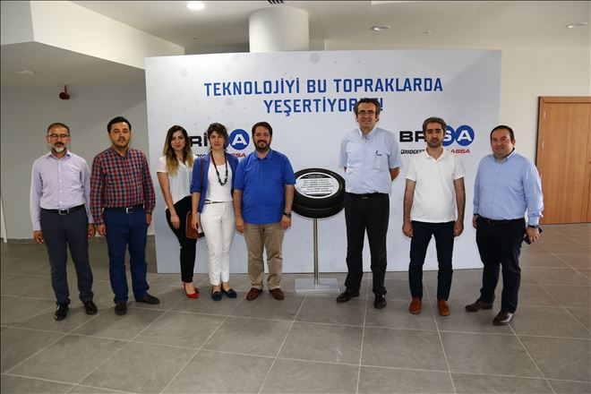 Başkan Yazgı Brisa Lastik Fabrikasını Ziyaret Etti
