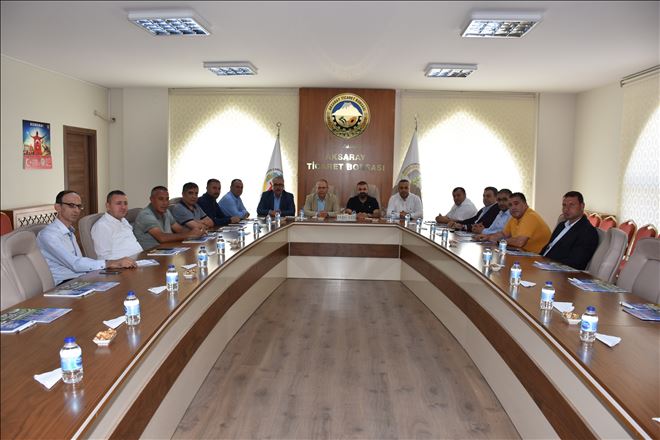 Oda ve Borsa Aksaray´ın Öncelikli Sorunlarını Gündeme Aldı