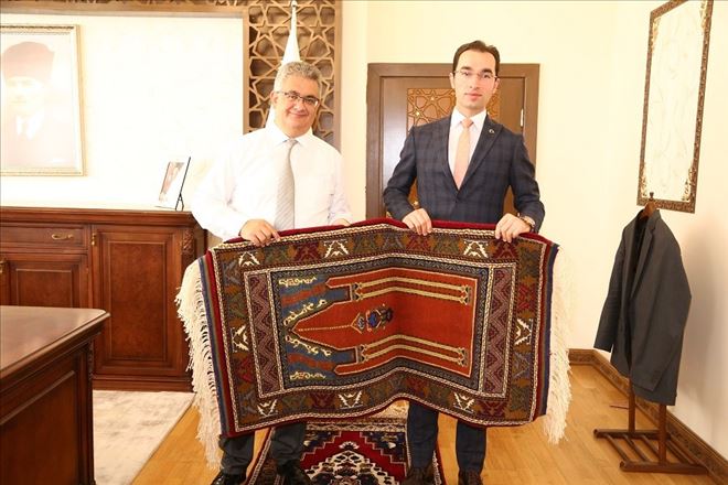 Kaymakamlar Vali Aykut Pekmez´i ziyaret etti
