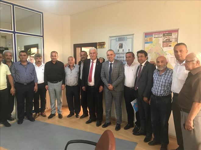 CHP Manisa Milletvekili, Ahmet Vehbi Bakırlıoğlu Aksaray´daki STK Temsilcilerini Ziyaret Etti