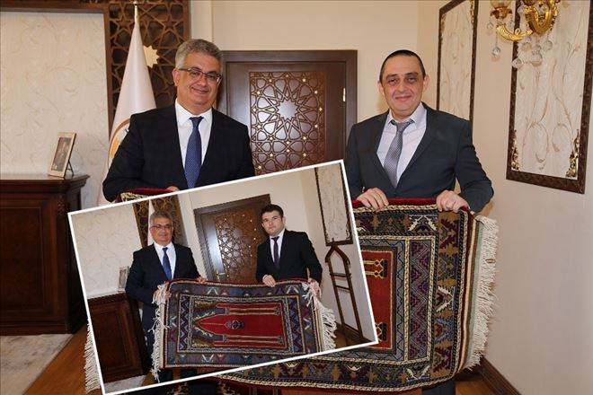 Vali Yardımcısı ile Eskil Kaymakamından Vali Pekmez´e Veda Ziyareti