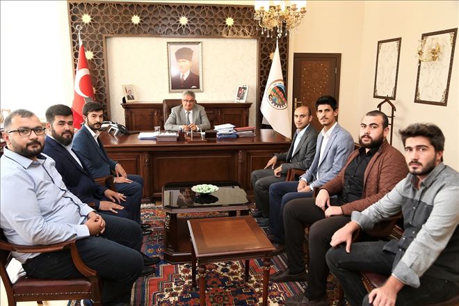 Türkiye Gençlik Vakfı (TÜGVA) Aksaray İl Koordinatörlüğünden Vali Pekmez´e ziyaret