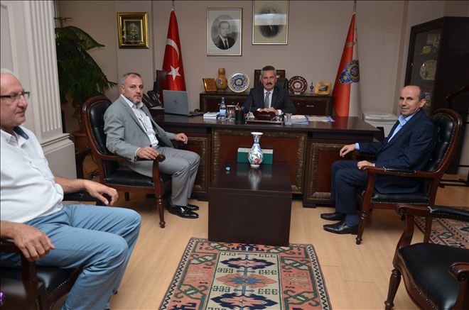 Kapalı Çarşı Esnafı Emniyet Müdürünü Ziyaret Etti.