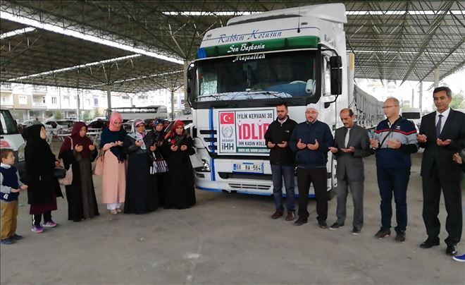 Aksaray´dan 30.İyilik TIR´ Annelerden