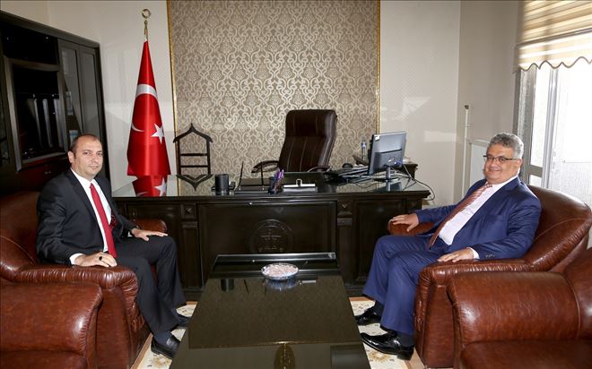 Vali Pekmez Cumhuriyet Başsavcısı ve İdare Mahkemesi Başkanını ziyaret etti