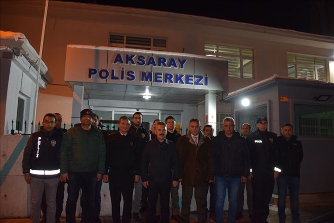 Emniyet Müdürü Yeni Yıla KOM Uygulama Noktasında girdi.