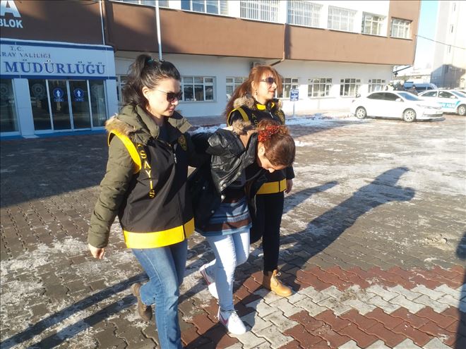 Evden Hırsızlık Yapan Bir Kadın Tutuklandı 