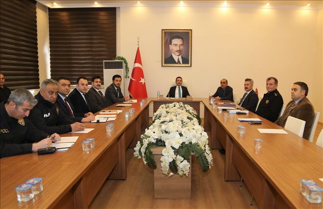 Üniversite Güvenlik Koordinasyon Kurulu Toplantısı
