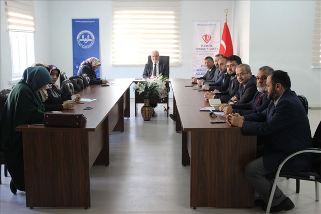 Vaaz ve İrşad Kurulu Toplantısı Yapıldı