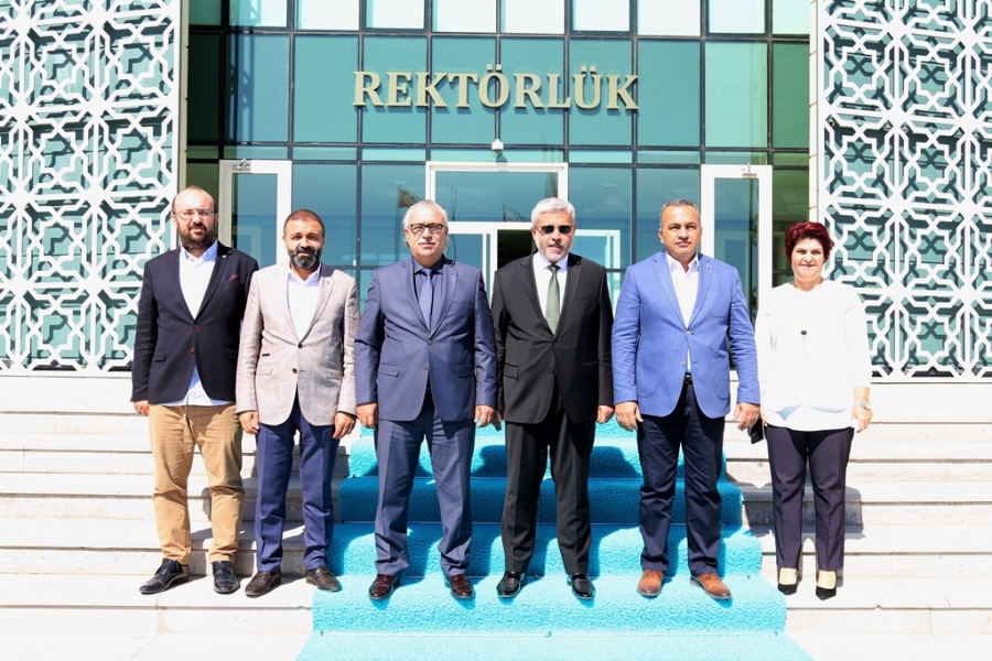 ATSO ve ATB Yöneticileri, Şahin’e Yeni Dönemde Başarılar Diledi