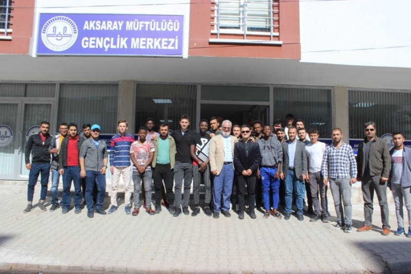 Aksaray Müftülüğü Gençlik Merkezindeki Gençler