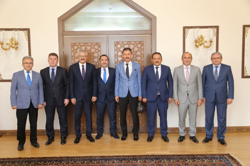 Konya Adliyesi ve Konya Bölge Adliyesinden  Vali Ali Mantı’ya ziyaret