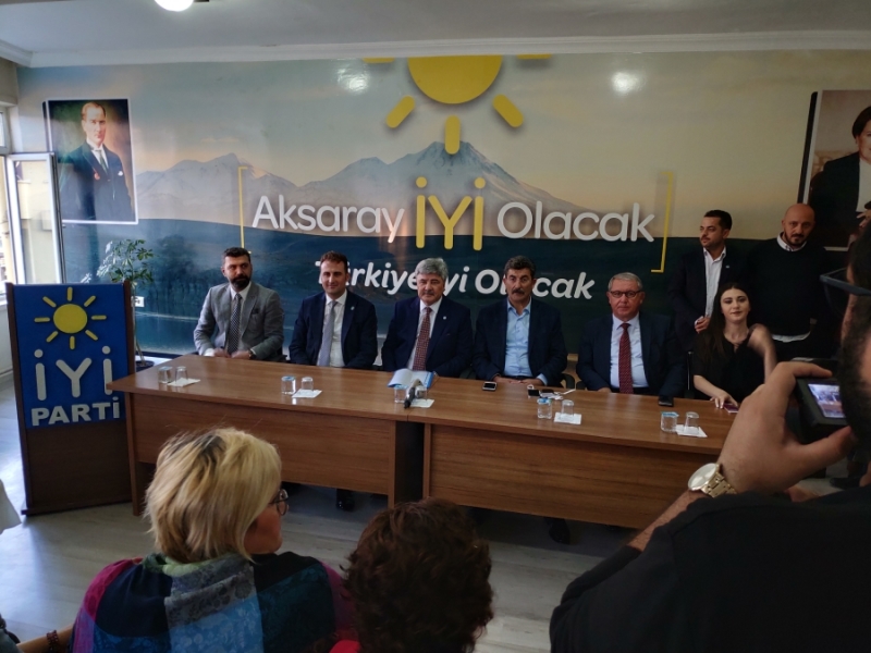 İyi Parti Aksaray İl Başkanlığı İstişare Toplantısı Yaptı
