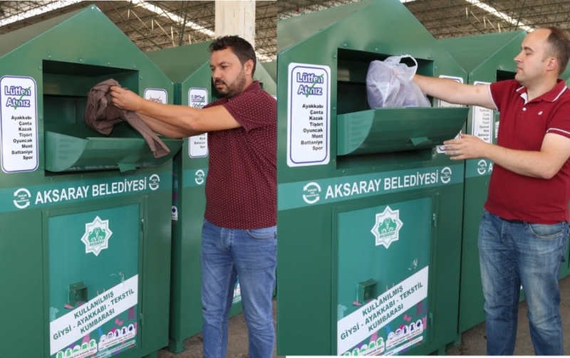 Giysi Kumbaraları Yoğun İlgi Görüyor
