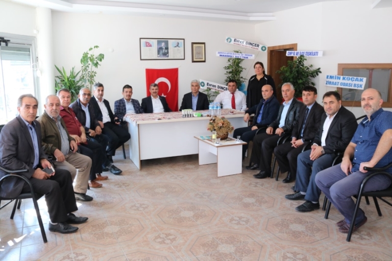  Altınsoy’dan Muhtarlar Derneğine Hayırlı Olsun Ziyareti