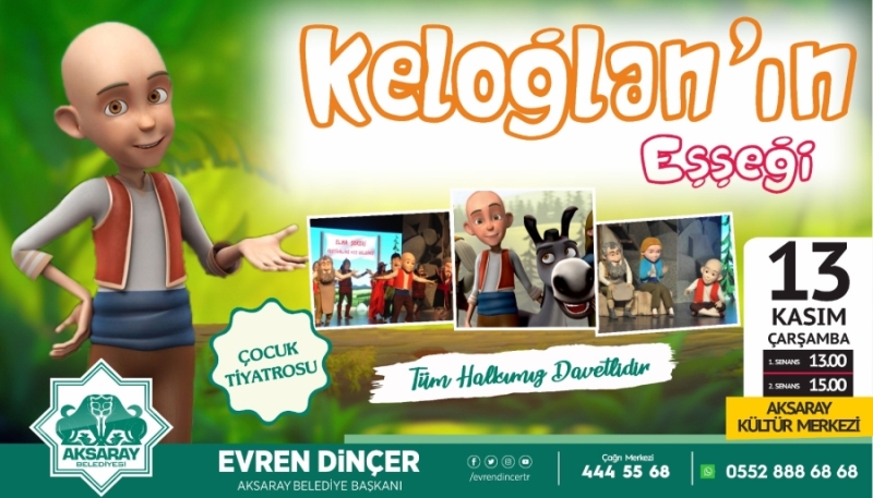 Belediyenin Ev Sahipliğinde 2 Çocuk Tiyatrosu Sergilenecek 