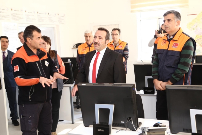 Vali Ali Mantı’dan kurum ziyareti