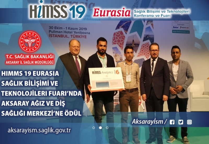 Aksaray Ağız Ve Diş Sağlığı Merkezi’ne Gurur Veren Ödül