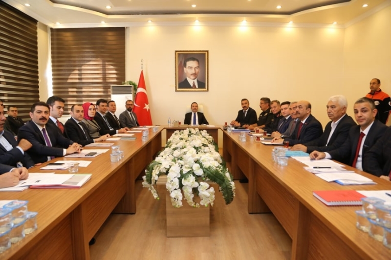 Kış dönemi hazırlıkları görüşüldü