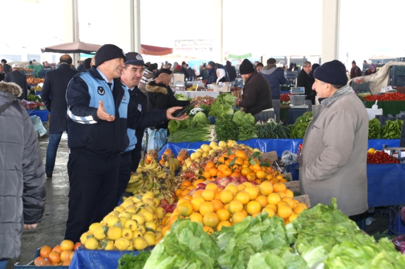 Aksaray Semt Pazarları Zabıtanın Kontrolünde