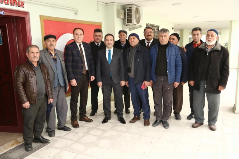 Aksaray Valisi Ali Mantı Şehit Aileleri ve Gaziler Derneğini Ziyaret Etti