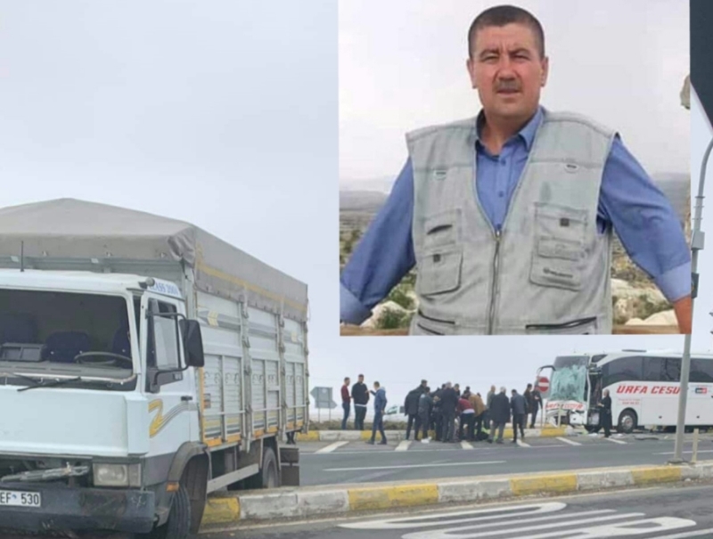 Otobüs İle Komyon Çarpıştı 1 Kişi Öldü 2 Kişi Yaralandı