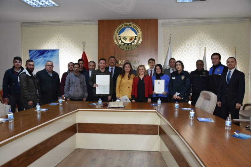 Girişimcilik Meslek Edindirme Kursu Sertifika ve Ödül Töreni