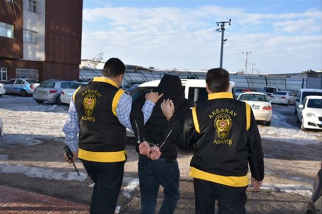 Aksaray Polisi Ocak Ayında 99 Kişi Yakaladı