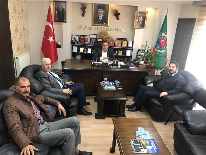 Başkan Yazgı´dan Emin Koçak´a Hayırlı Olsun Ziyareti