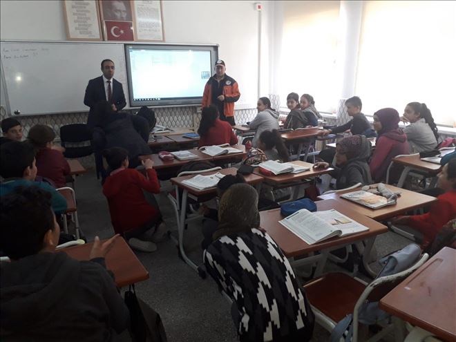 12 Okulumuzda Afet Farkındalık Eğitimi Yapıldı